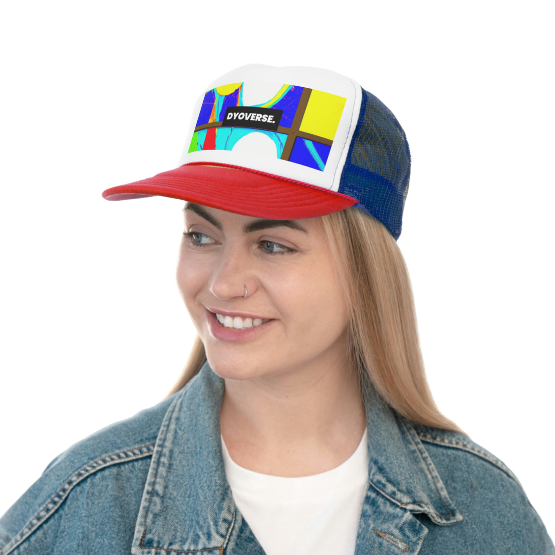 Gearshift Gigglemeister- EV Trucker Hats - Dyoverse™
